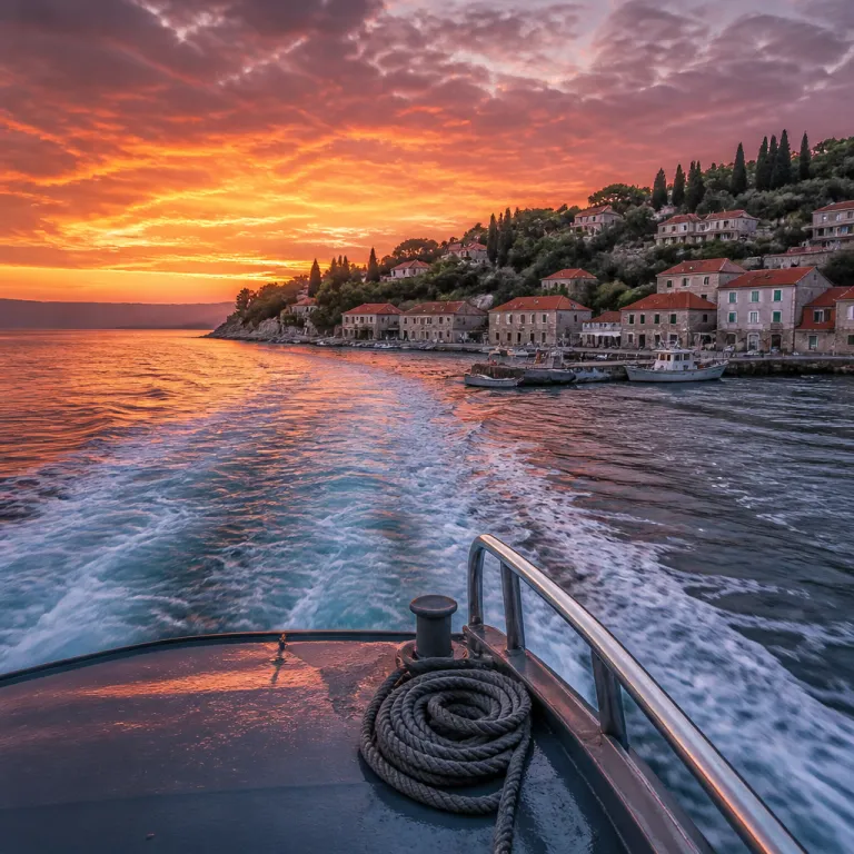 Sailing by ferry from Venice to Croatia for a refined coastal escape